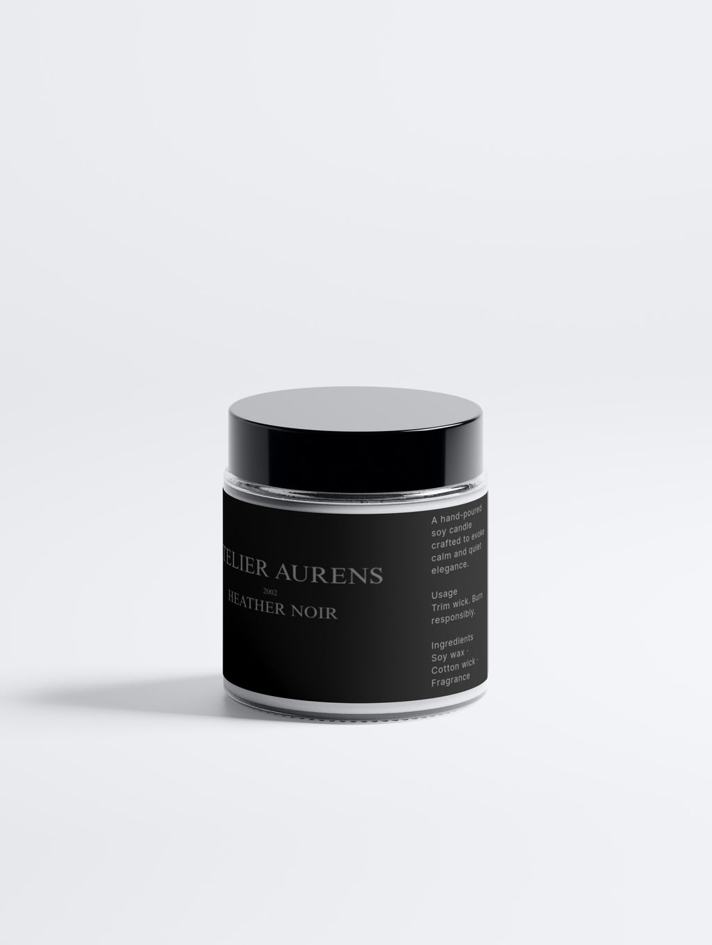 Atelier Aurens NOIR  SPECIAL BOX :NOIR Repair Body Cream, NOIR GINGER – Shower Gel, NOIR HEATHER 100ml.